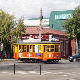 Более 300 человек посетили экскурсии на ретро-трамвае «Пятерочка» в День города