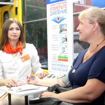 «Трамвай здоровья» начал свою работу в Барнауле