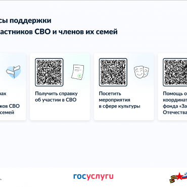 Сервисы поддержки для участников СВО и членов их семей