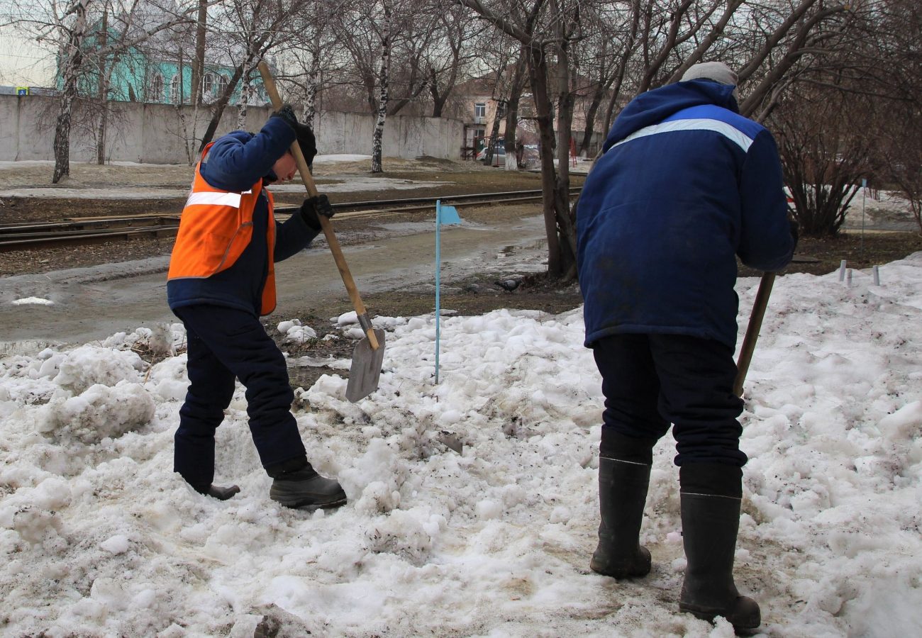 «Горэлектротранс» присоединился к месячнику весенней санитарной очистки