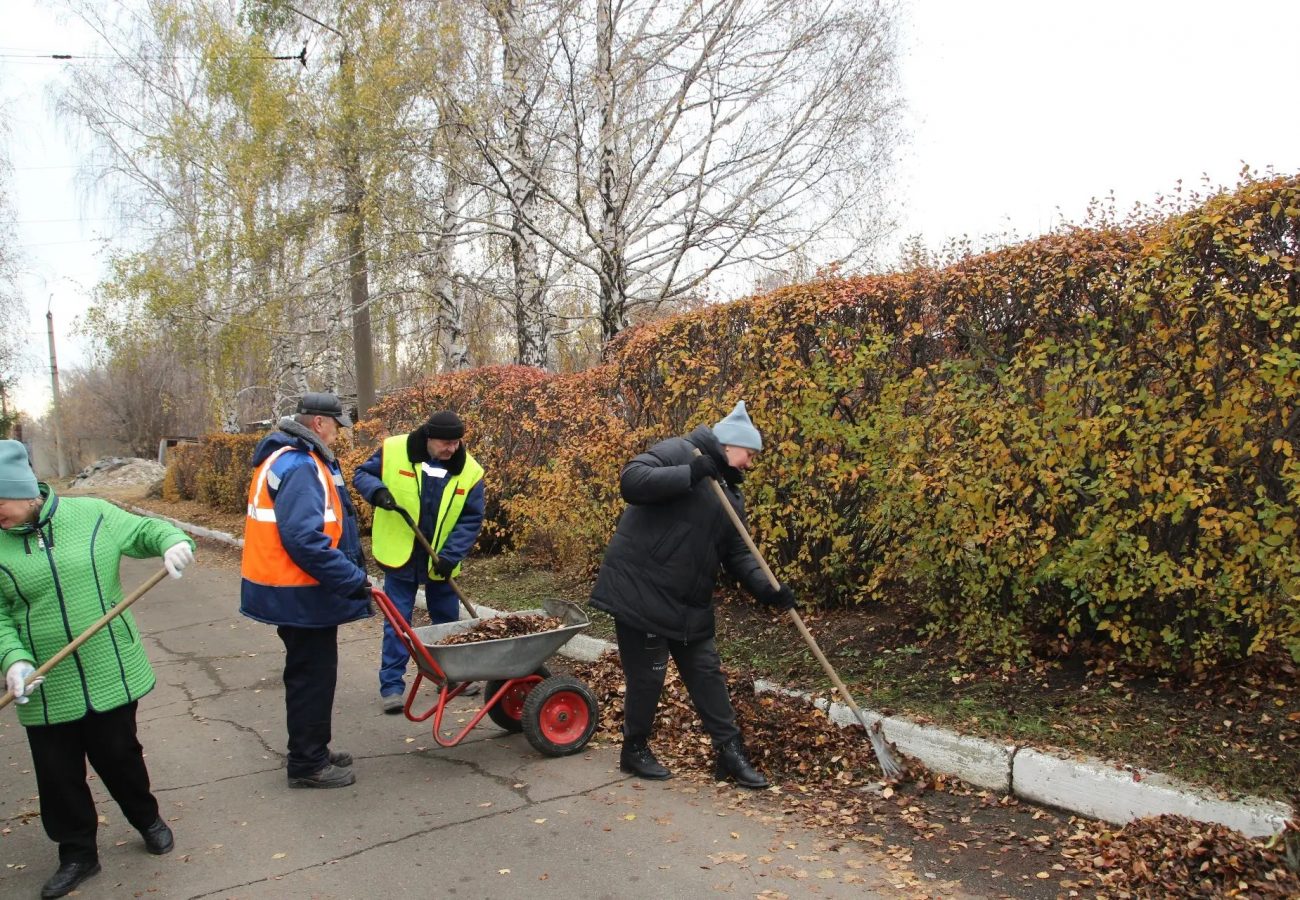 В «Горэлектротранс» завершили месячник осенней санитарной очистки