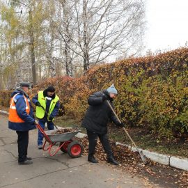 В «Горэлектротранс» завершили месячник осенней санитарной очистки